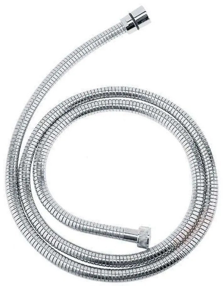Σπιράλ Τηλεφώνου Ντους 150cm Chrome Praxis Metal