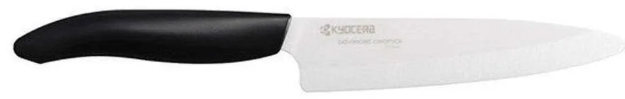 Μαχαίρι Γενικής Χρήσης FK-130WH 13cm Silver-Black Kyocera Κεραμικό