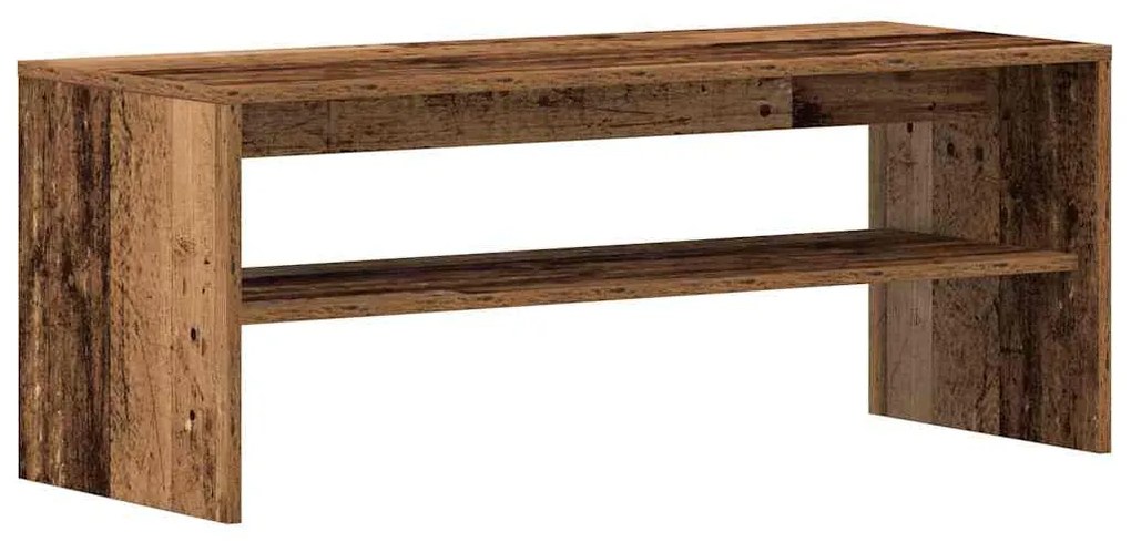 vidaXL Έπιπλο Τηλεόρασης Παλιό Ξύλο 100 x 40 x 40 εκ. από Μοριοσανίδα