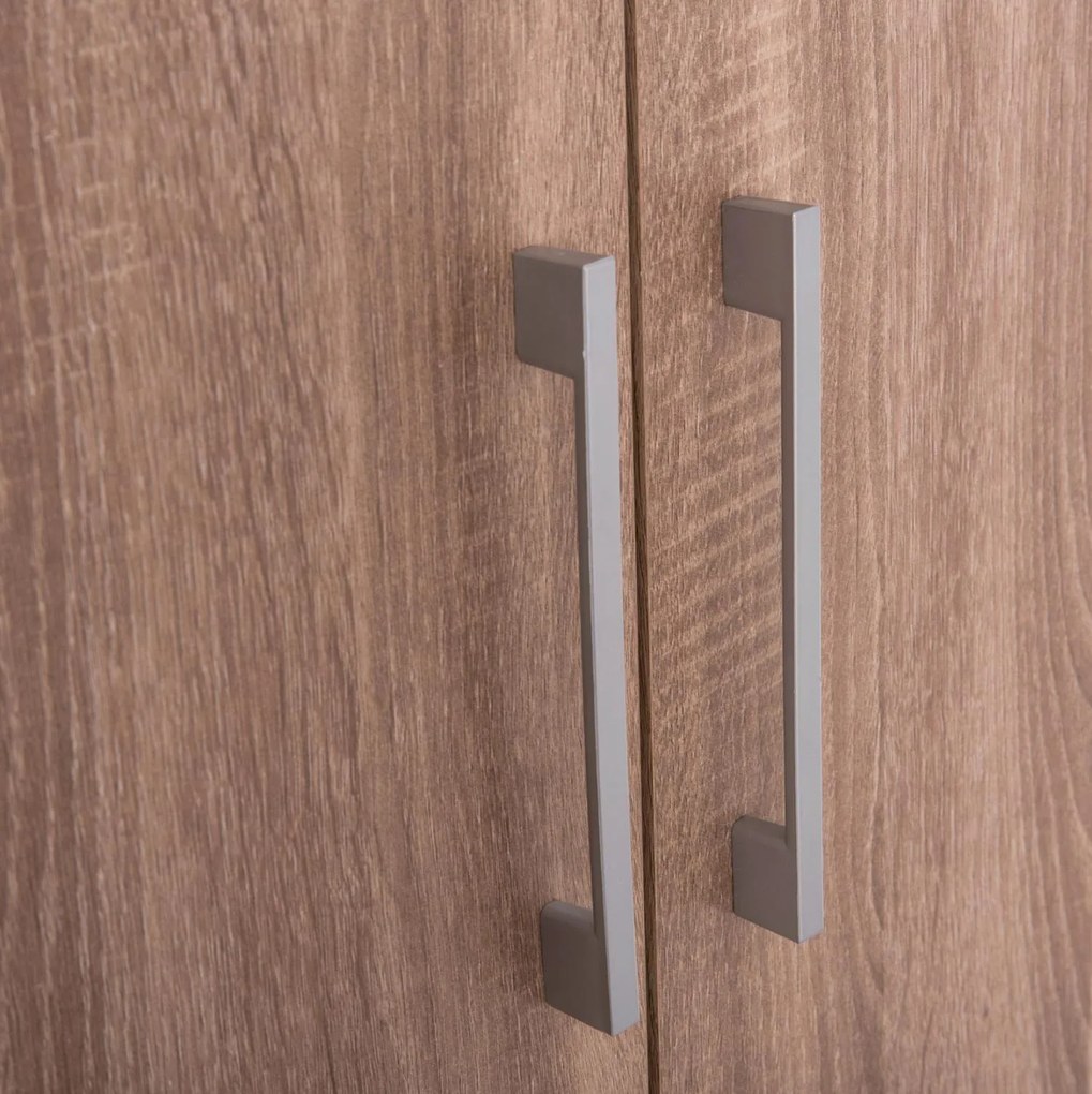 Ντουλάπα με Συρτάρια REINA Δίφυλλη Sonama Oak 80x48x183Υεκ. 80x48x183 εκ.