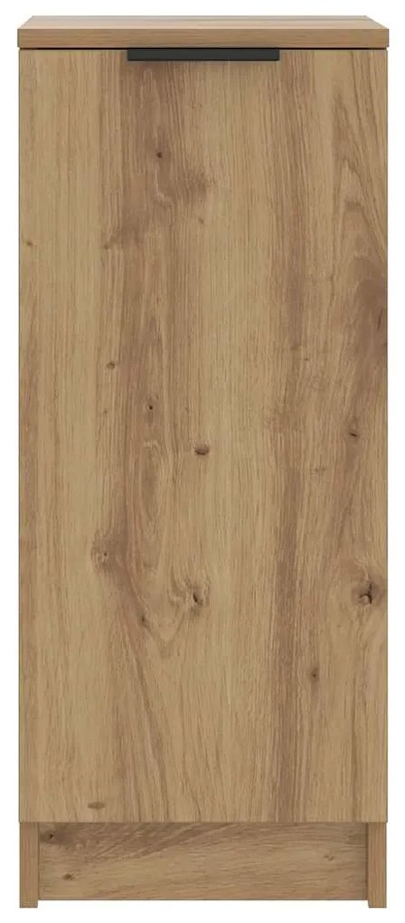 vidaXL Παπουτσοθήκη Χρώμα Αρτισιανή Δρυς 29,5x35x70 εκ. Επεξ. Ξύλο