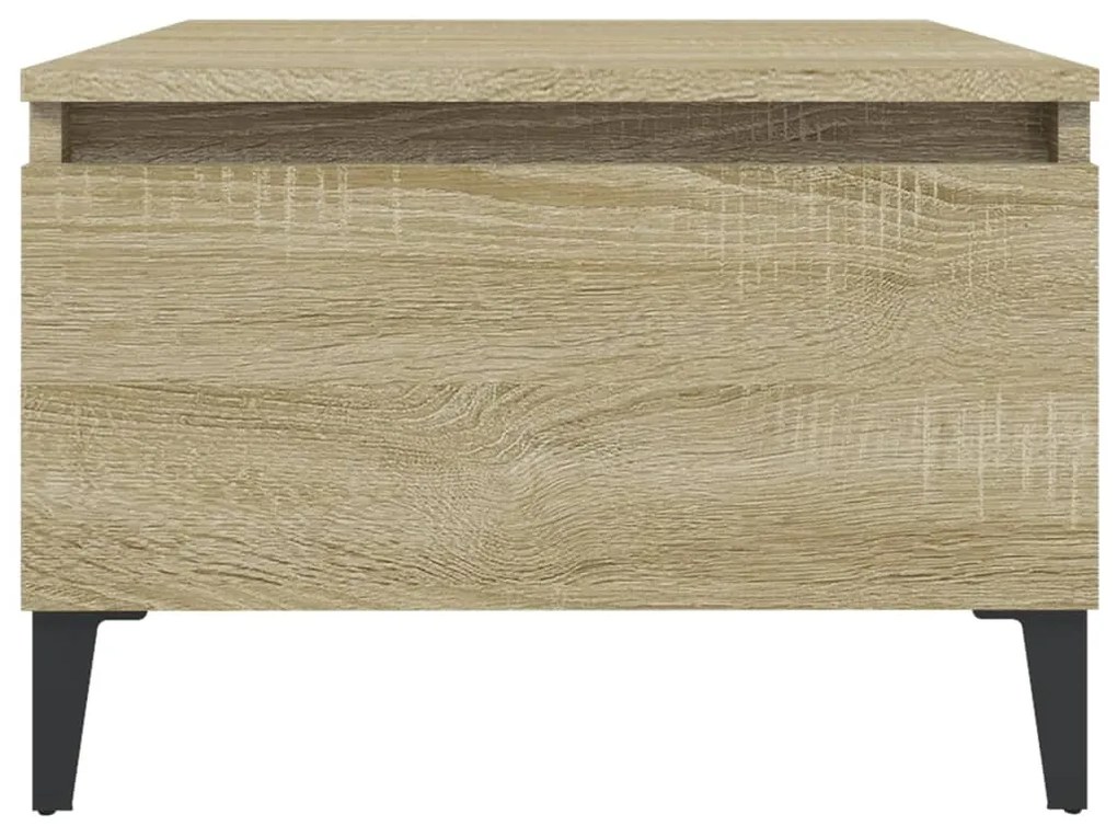vidaXL Τραπεζάκια Σαλονιού 2 τεμ. Sonoma Δρυς 50x46x35 εκ. Επεξ. Ξύλο