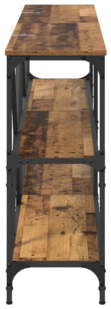 vidaXL Τραπέζι κονσόλας Παλιό ξύλο 180 x 30 x 75 εκ Επεξεργασμένο ξύλο