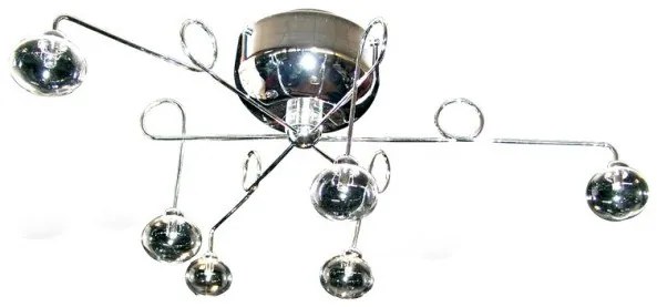 Φωτιστικό Οροφής Ροζέτα IP20 6xG4 Διάφανο AC.04540946C ACA-AC.04540946C-Διάφανο AC.04540946C