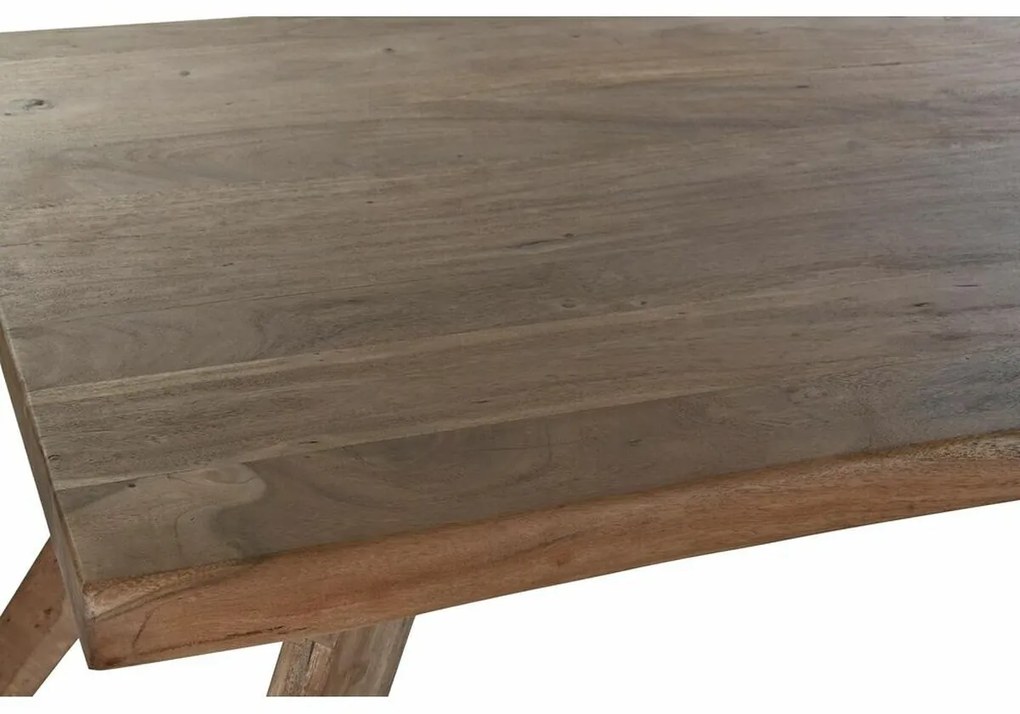Τραπεζαρία DKD Home Decor Καφέ Φυσικό Ξύλο ξύλο ακακίας 200 x 90 x 77 cm