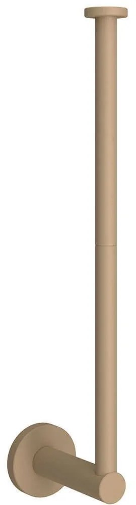 Χαρτοθήκη Εφεδρική 2 Θέσεων 103-103 5x5x29cm Matt Beige Pam&amp;Co Brass