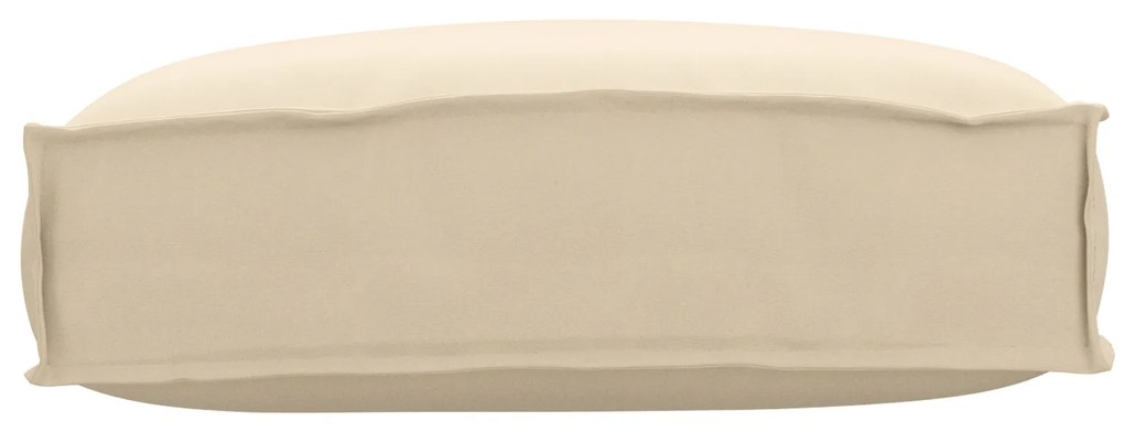vidaXL Μαξιλάρι Παλέτας για Πλάτη Μπεζ 50x40x12 εκ, Υφασμα Οξφόρδη