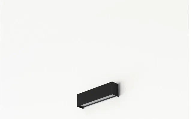 Απλίκα Φωτιστικό Τοίχου E14 10W IP20 Straight Wall XS Nowodvorski 7601 Μαύρο