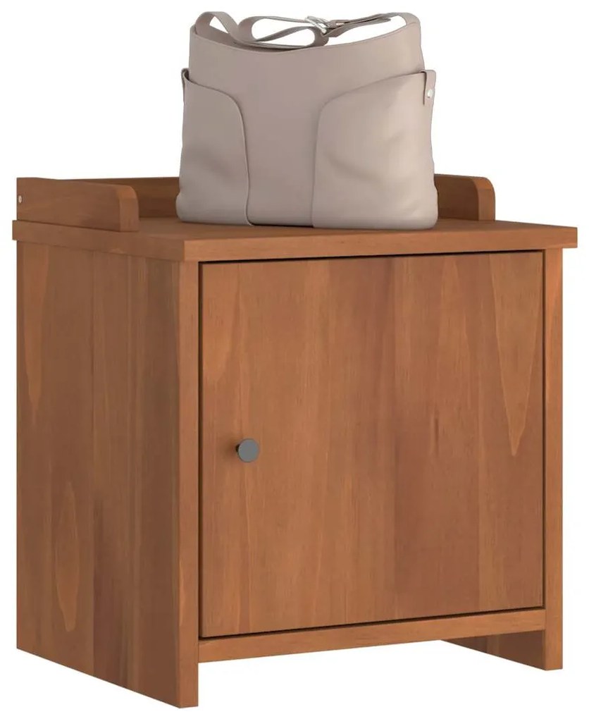 Πάγκος διαδρόμου "SANDNES" 45x40x50 εκ.Πεύκο μασίφ ξύλο