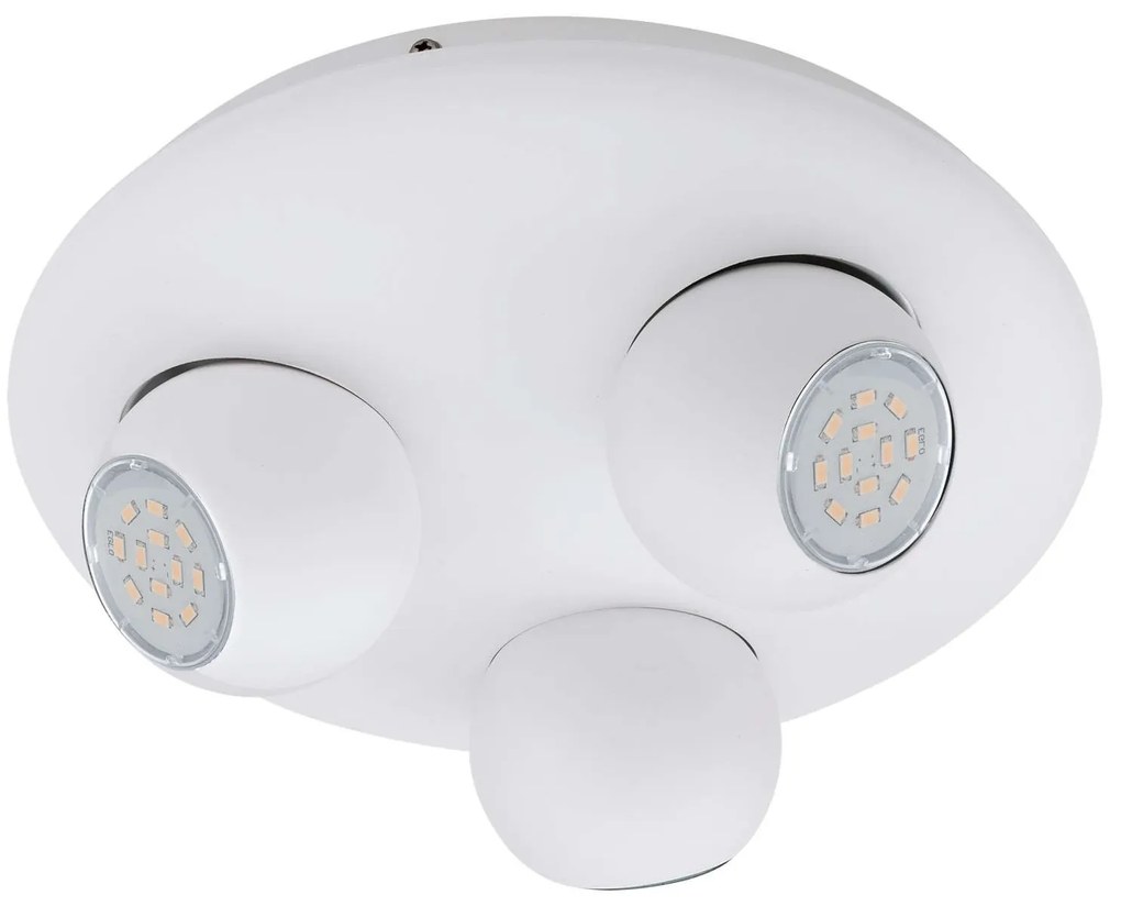 Φωτιστικό Σποτ Led 93169 White Norbello 3 Eglo Μέταλλο