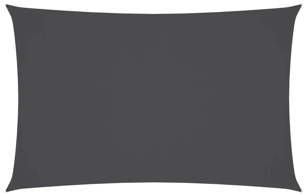 vidaXL Πανί Σκίασης Ορθογώνιο Ανθρακί 5 x 8 μ. από Ύφασμα Oxford