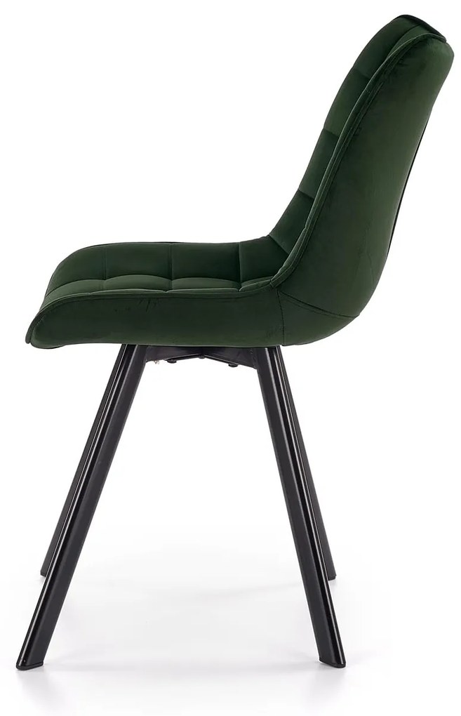 K332 chair, color: dark green DIOMMI V-CH-K/332-KR-C.ZIELONY