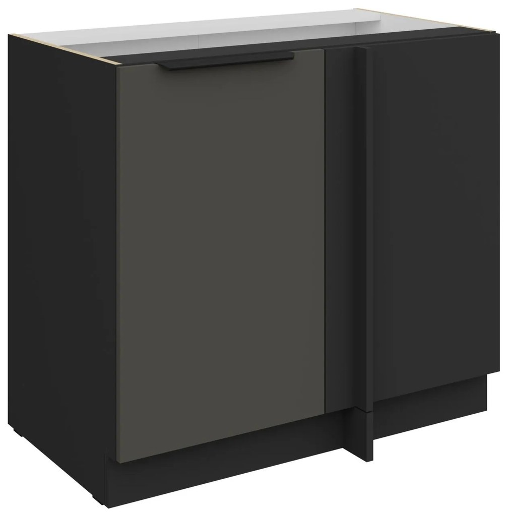 Επιδαπέδιο ντουλάπι Arianna 105 ND 1F BB-Γκρι