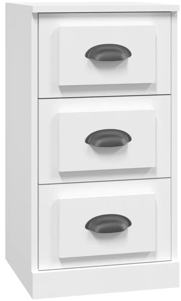 vidaXL Ντουλάπι Λευκό 36 x 35,5 x 67,5 εκ. από Επεξεργασμένο Ξύλο