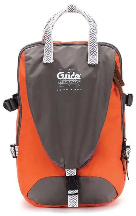 Bagtrotter τσάντα πλάτης πορτοκαλί-γκρι με 1 θήκη 46x30x18εκ.  τμχ.