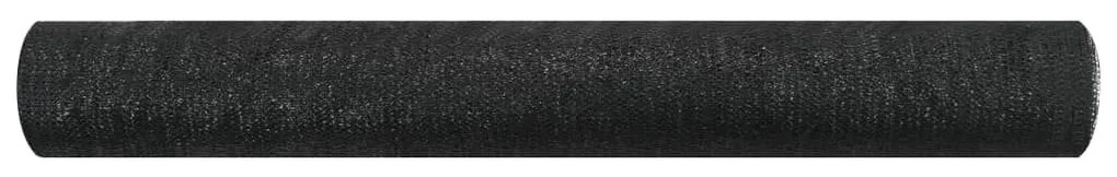 Δίχτυ Σκίασης Μαύρο 2 x 25 μ. από HDPE 75 γρ./μ² - Μαύρο