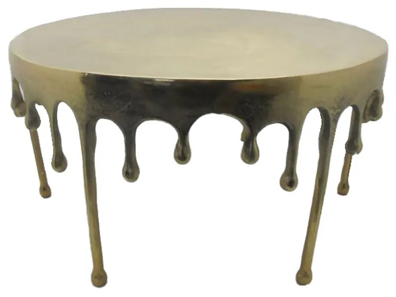 DROP COFFEE TABLE ΧΡΥΣΟ 75x75xH40,5cm - 04-1016