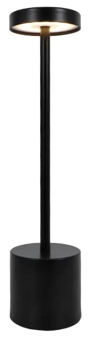 InLight Επιτραπέζιο επαναφορτιζόμενο φωτιστικό 3000K σε μαύρη απόχρωση (3035-Black)