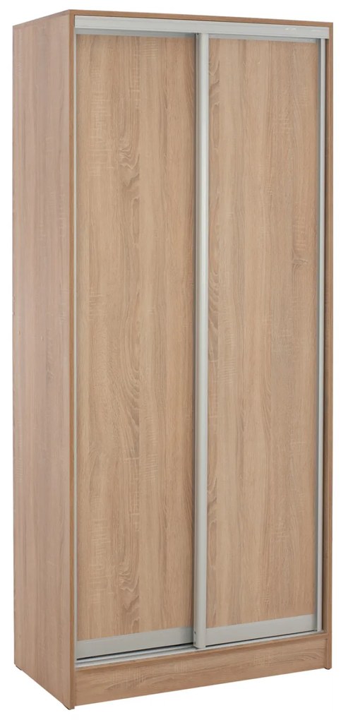 ΝΤΟΥΛΑΠΑ ΣΥΡΟΜΕΝΗ ADLER ΜΕΛΑΜΙΝΗΣ 90x45x210Yεκ. SONAMA OAK 2ΦΥΛΛΗ HM2436.01 2φυλλη