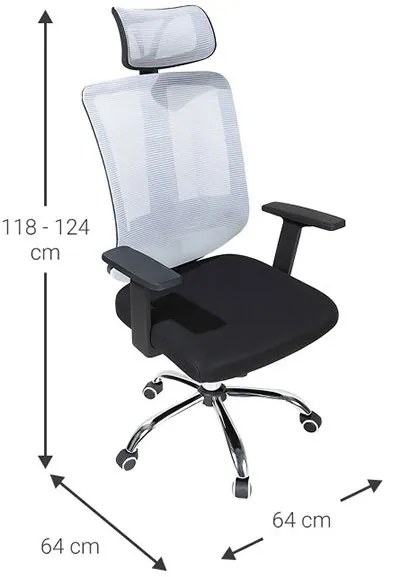 Καρέκλα γραφείου Conclave-Leuko