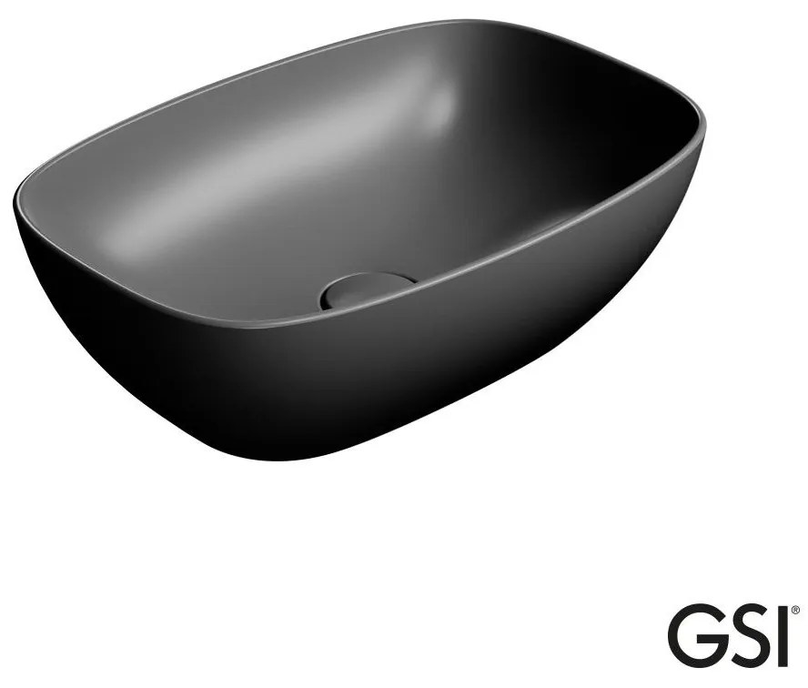 GSI Nubes Επιτραπέζιος Νιπτήρας Πορσελάνης 50x35εκ Ardesia