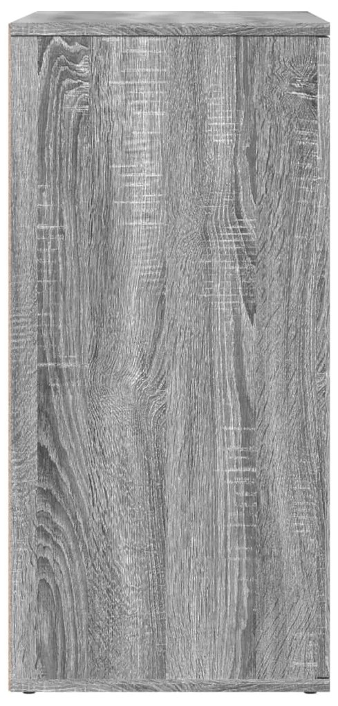 vidaXL Ντουλάπια 2Τεμ. Γκρι Sonoma 79x38x80 εκ. από Επεξεργασμένο Ξύλο