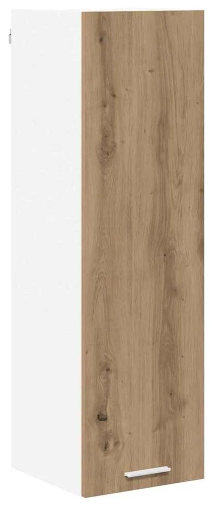 vidaXL Κρεμαστό ντουλάπι με αποθήκευση Artisan Oak 30 x 31 x 100 εκ.