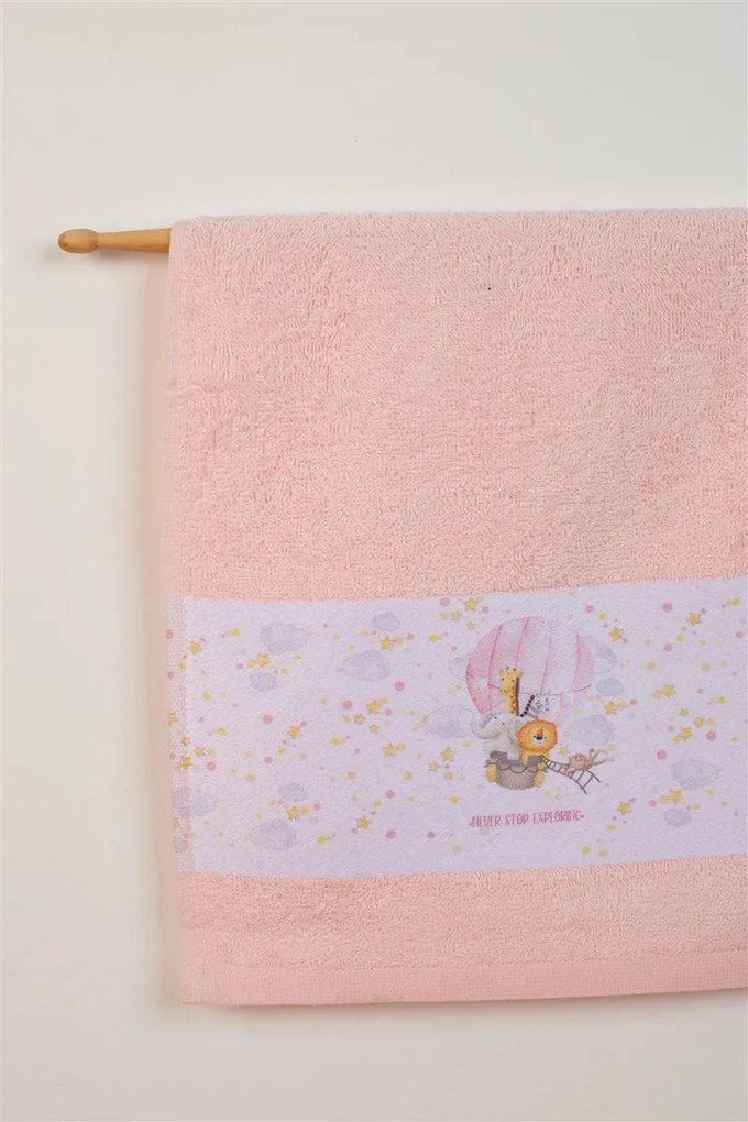 ΠΕΤΣΕΤΑ Με Ψηφιακή Εκτύπωση Σετ 2 τεμ bebe Balloon 65 30X50,70X140 Ροζ 100% Cotton - DIMcol