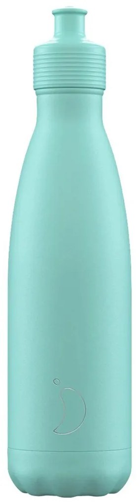 Μπουκάλι Θερμός 500ml Chilly's Με Sport Πώμα Pastel Green