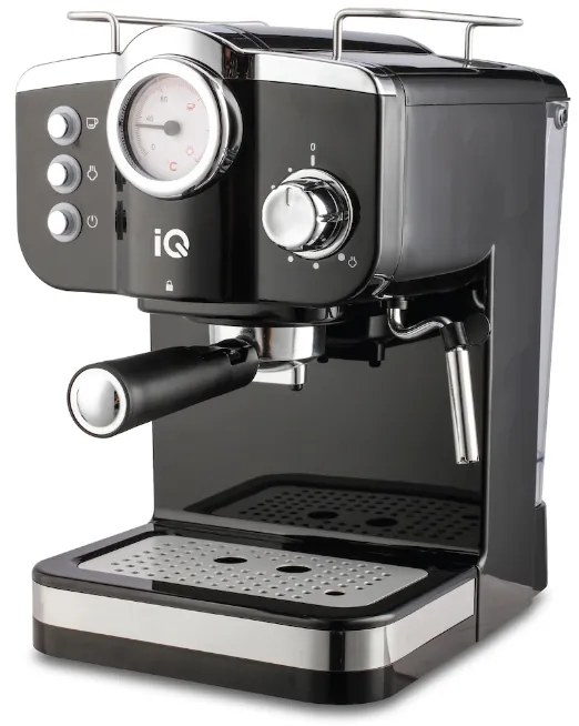 IQ CM-175 Μηχανή Espresso 1100W - 20bar Μαύρη (Συμβατή με κάψ. NESPRESSO)