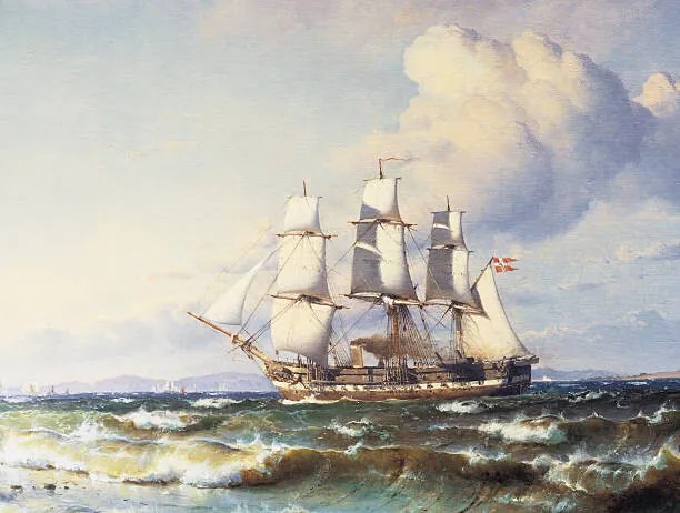 Εικονογράφηση Danish Ship, Fine Art Photographic