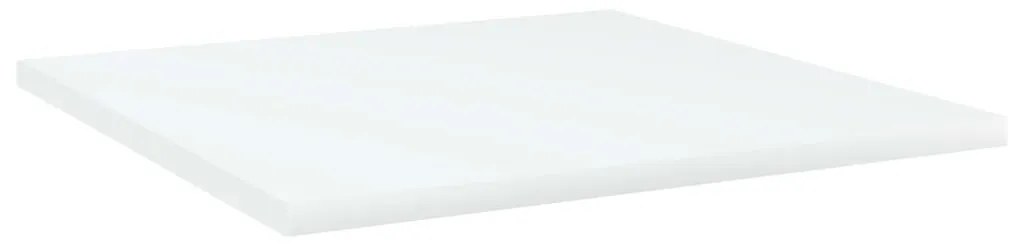 vidaXL Ράφια Βιβλιοθήκης 4 τεμ. Λευκά 40x40x1,5 εκ. από Επεξ.Ξύλο