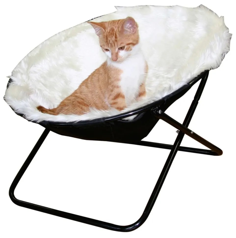 Kerbl 415650  Cat Bed "Sharon" White 50 cm 82593