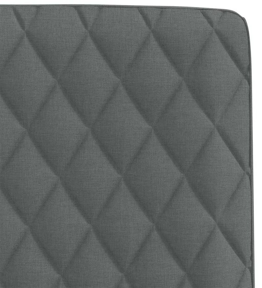 vidaXL Καρέκλες Τραπεζαρίας 2 τεμ Σκ. Γκρι Υφασμάτινες