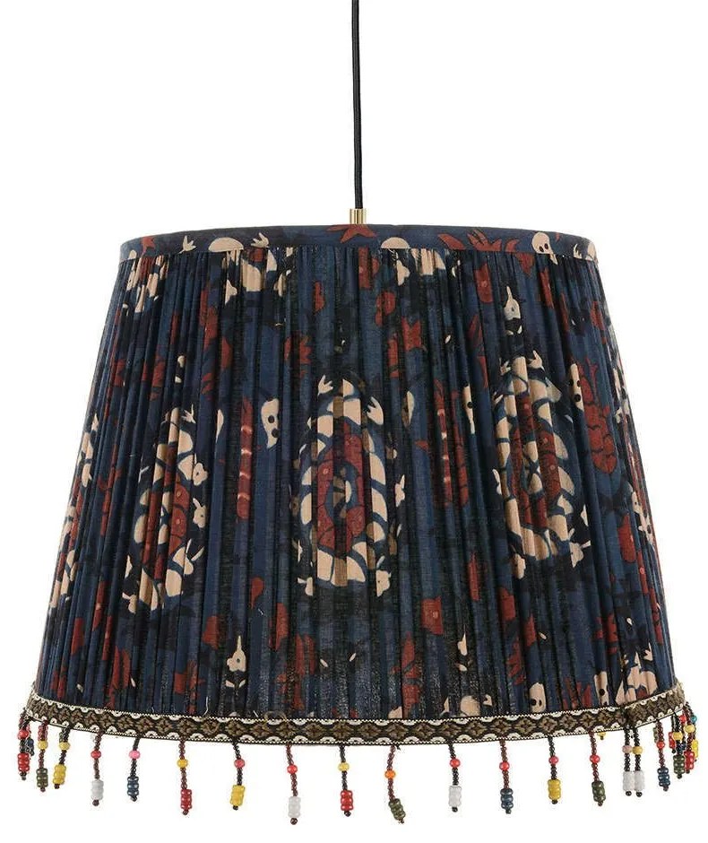 Φωτιστικό Οροφής Flourish Blue CL50351 ø35xø45xH30 Blue-Multi MindTheGap Metal, Fabric