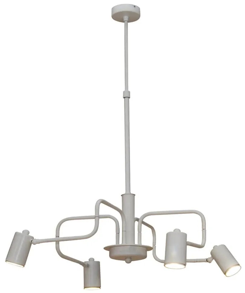 Φωτιστικό Οροφής Κρεμαστό Led HL-3522-4 77-3777 Hannah White  Homelighting Metal