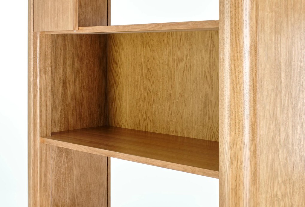 SMART REG-1 regal color: natural oak/black DIOMMI V-PL-SMART-REG-1
