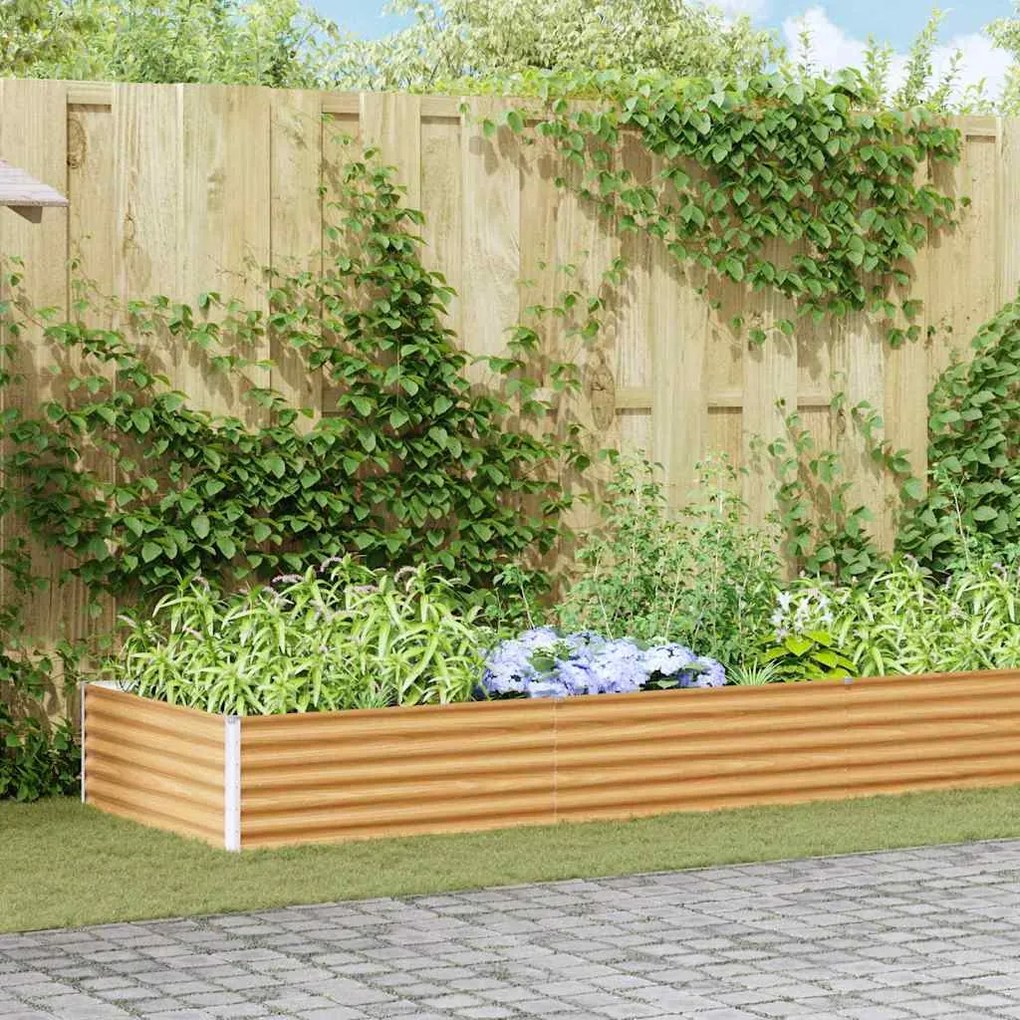 vidaXL Υπερυψωμένη Ζαρντινιέρα 485 x 100 x 36 εκ.