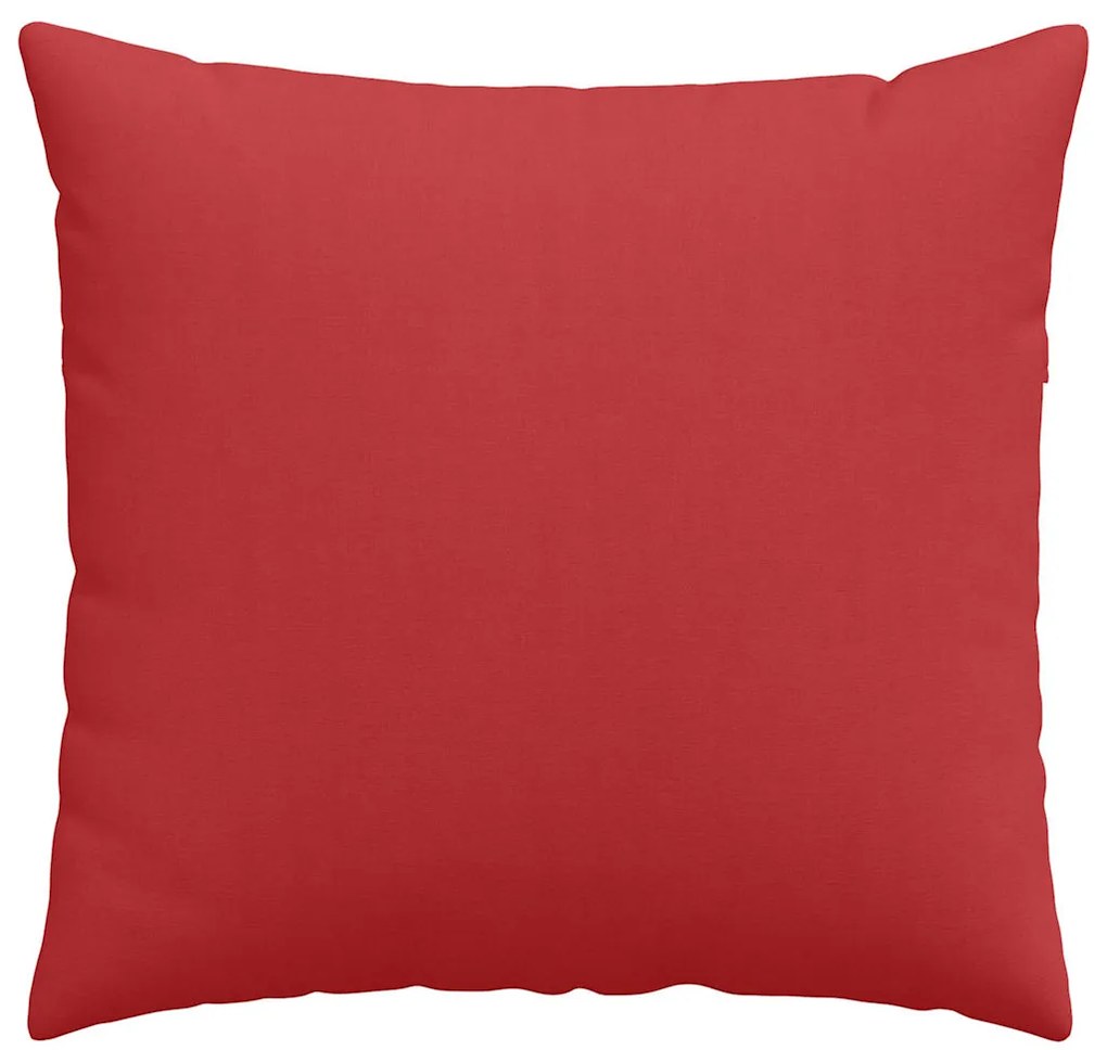 vidaXL Μαξιλάρι Καναπέ 2 pcs Κόκκινο 45 x 45 cm ύφασμα