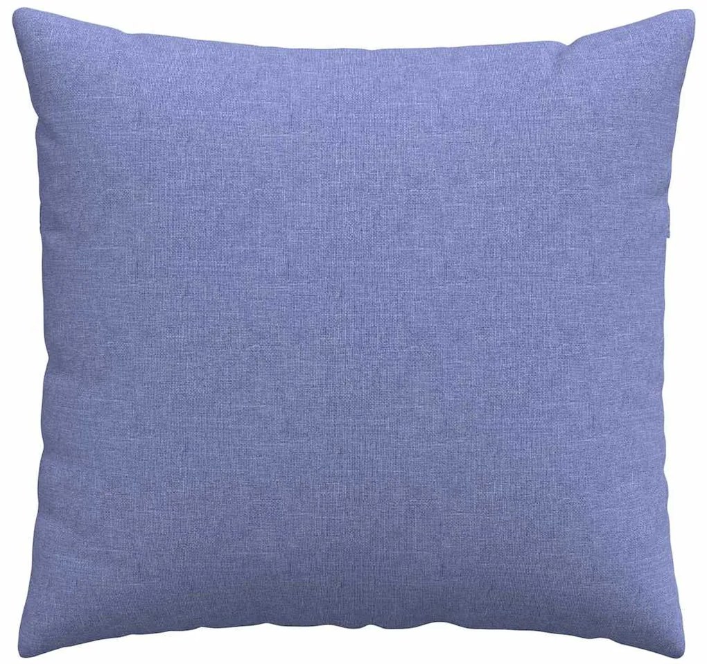 vidaXL Μαξιλάρι Καναπέ 2 pcs Μπλε τζην 50 x 50 cm ύφασμα