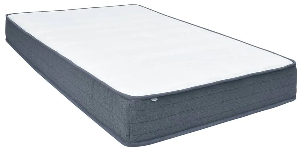 vidaXL Στρώμα Boxspring 190x140x20 εκ. μέτριας απαλότητας Υφασμάτινο