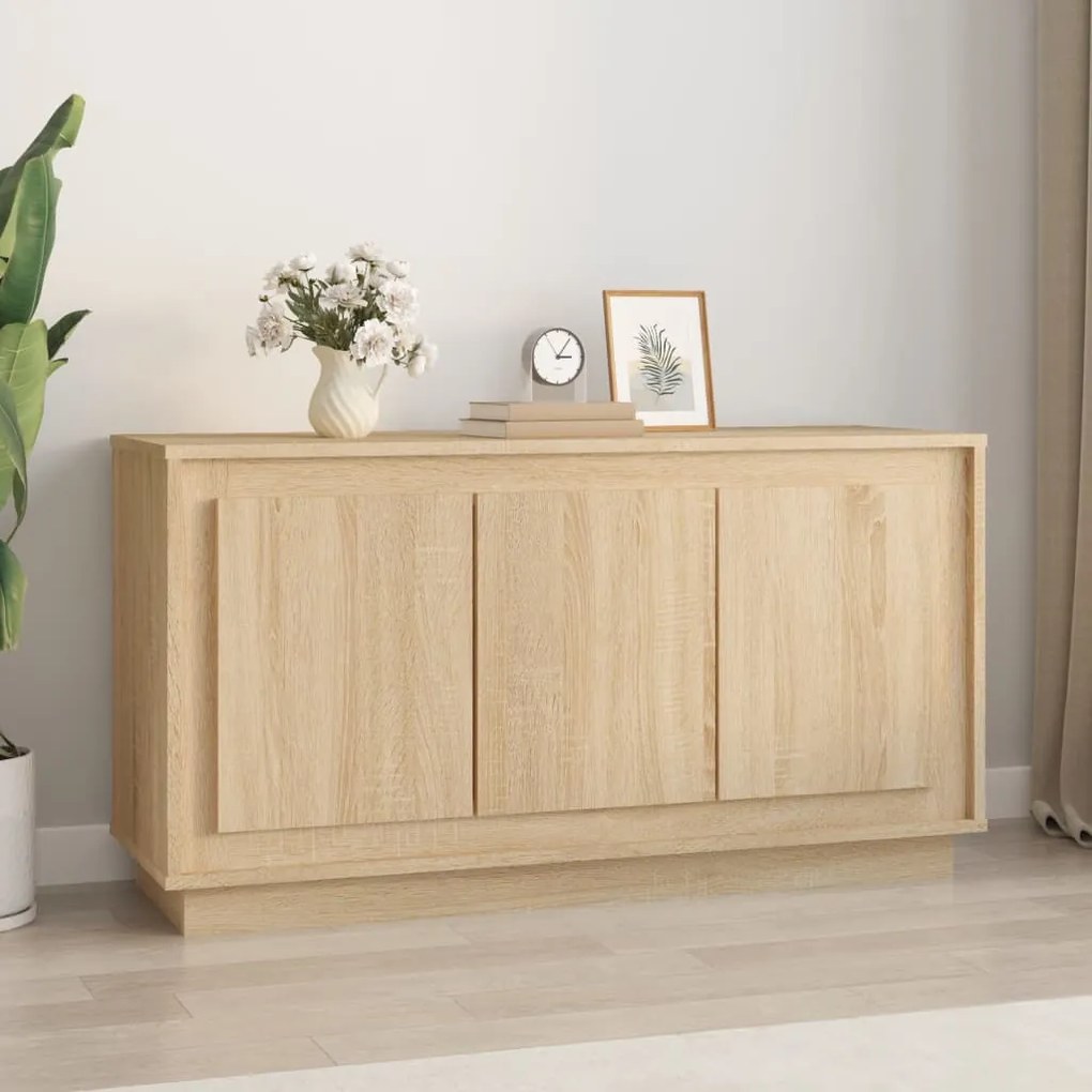 Ντουλάπι Sonoma Oak102x35x55 εκ. από Επεξεργασμένο Ξύλο