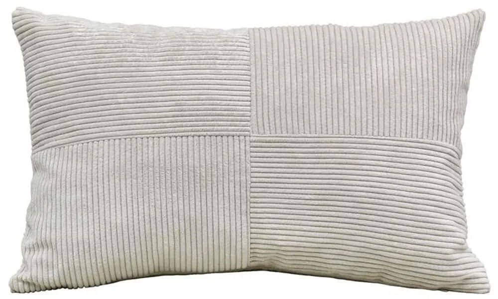 Μαξιλάρι Διακοσμητικό (Με Γέμιση) Parallel 374-225-508 Beige 30X50 Ύφασμα
