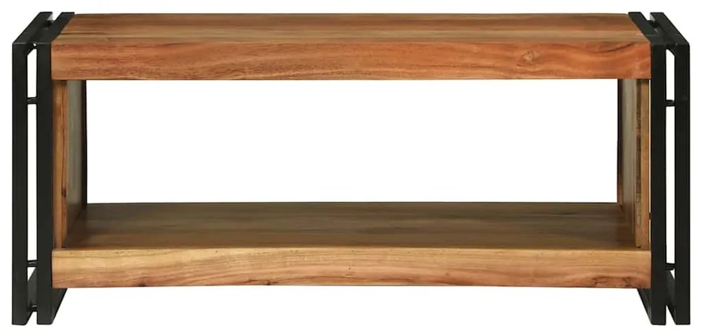 vidaXL Τραπεζάκι σαλονιού Καφέ 90 x 50 x 38 εκ Στερεό Ξύλο Ακακίας