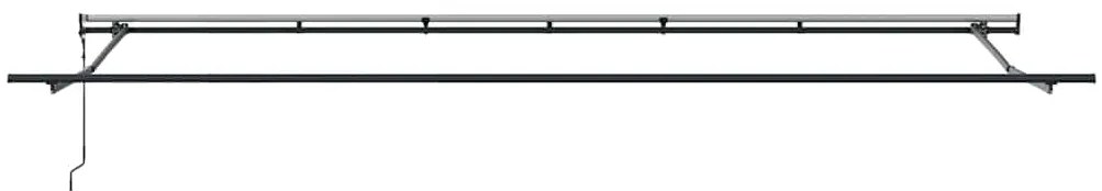 vidaXL Σκηνίτσα Αναδιπλούμενη Λευκό 600 x 300 εκ Ύφασμα και αλουμίνιο