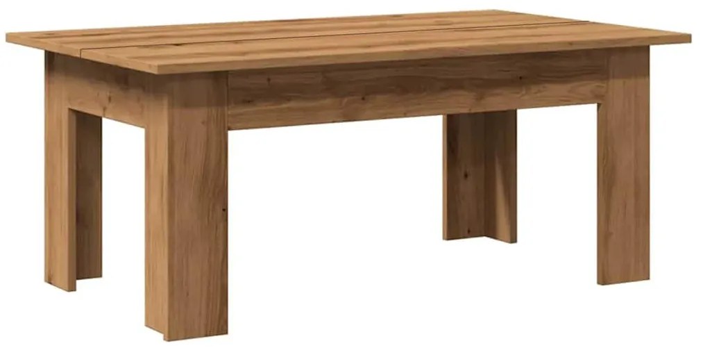 vidaXL Τραπεζάκι Σαλονιού Αρτισιανή Δρυς 100x60x42 εκ. Επεξ. Ξύλο