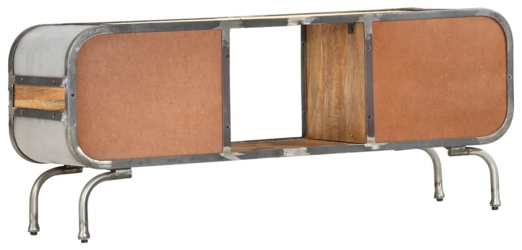 vidaXL Έπιπλο Τηλεόρασης 110 x 30 x 42 εκ. από Μασίφ Ξύλο Μάνγκο