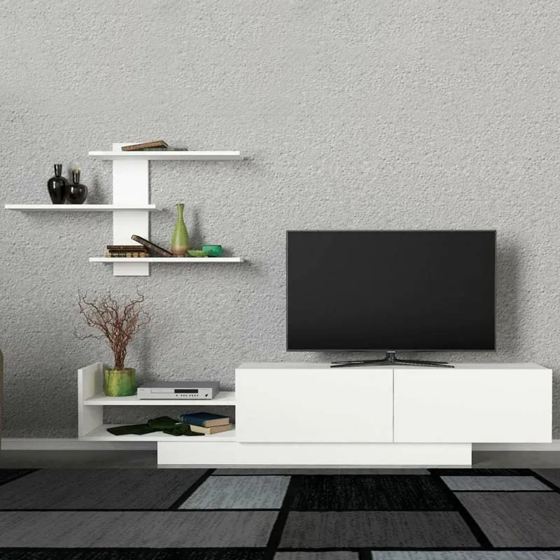 ΣΥΝΘΕΣΗ ΤΗΛΕΟΡΑΣΗΣ EGEMEN MEGAPAP ΧΡΩΜΑ ΛΕΥΚΟ 180X32X40ΕΚ.