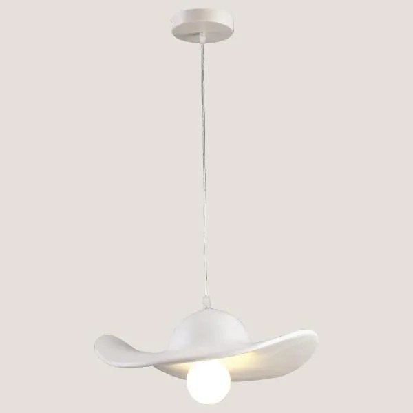 ARTE ILLUMINA ΦΩΤΙΣΤΙΚΟ ΚΡΕΜΑΣΤΟ ΚΑΠΕΛΟ Ε27 60X140  ΛΕΥΚΟ Eurolamp 144-46001