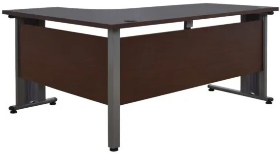 ΓΡΑΦΕΙΟ ΕΠΑΓΓΕΛΜΑΤΙΚΟ VALDEN HM2043.02R WENGE ΜΕ ΔΕΞΙΑ ΓΩΝΙΑ 160X120X75